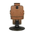 ACTIVESHOP Gabbiano barberstuhl boss old leather hellbraun