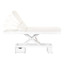 ACTIVESHOP Spa-kosmetikliege azzurro 815b white mit beleuchtung beheizbar
