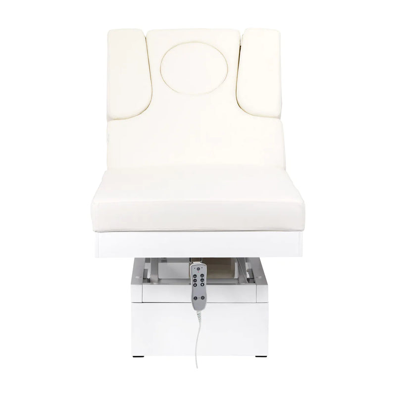 ACTIVESHOP Spa-kosmetikliege azzurro 815b white mit beleuchtung beheizbar
