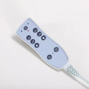 ACTIVESHOP Spa-kosmetikliege azzurro 815b white mit beleuchtung beheizbar