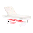 ACTIVESHOP Spa-kosmetikliege azzurro 815b white mit beleuchtung beheizbar