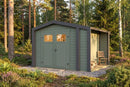 Weka Gartenhaus Killarney, 300x250, Grüngrau/Anthrazit