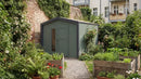 Weka Gartenhaus Killarney, 300x300, Grüngrau/Anthrazit