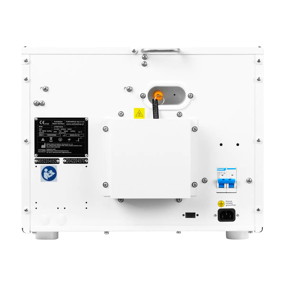 ACTIVESHOP Lafomed Autoclave standard line lfss12aa (02) with printer 12-l class-b medical