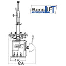 Benslift Reifenmontagemaschine BL 100T