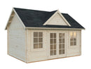 Palmako Gartenhaus Claudia 14,2 m² aus Holz, 44 mm