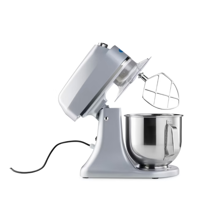 MAXIMA Gastro Planetenmischer - 7 l - Bis zu 2 kg Teig - Silber