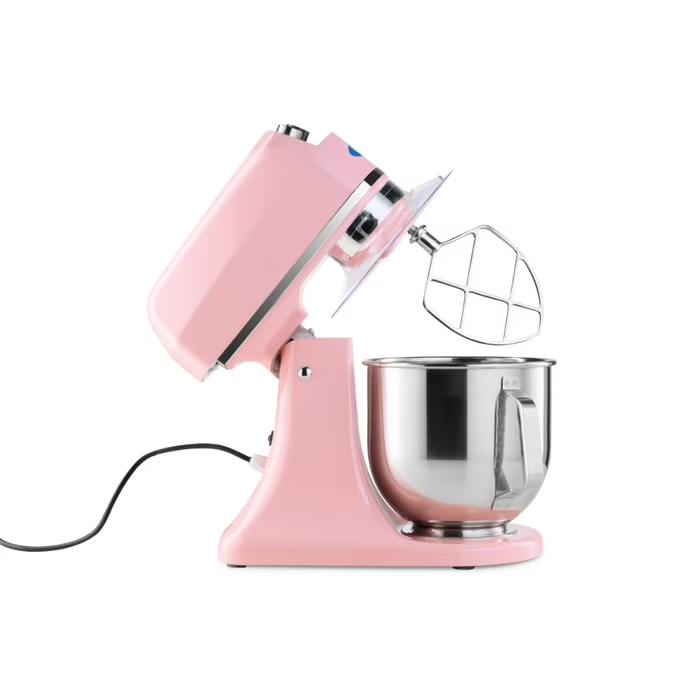 MAXIMA Gastro Planetenmischer - 7 l - Bis zu 2 kg Teig - Pink