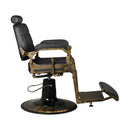 ACTIVESHOP Gabbiano Barberstuhl boss hd old leather schwarz