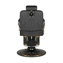 ACTIVESHOP Gabbiano Barberstuhl boss hd old leather schwarz