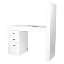 ACTIVESHOP Kosmetikschreibtisch 310 weiß links