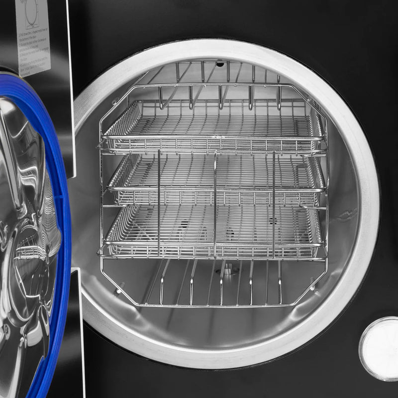 ACTIVESHOP Lafomed Autoklav standard line lfss23aa led mit Drucker 23 L Klasse B medizinisch