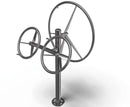 Tolymp exercise device wheel triple