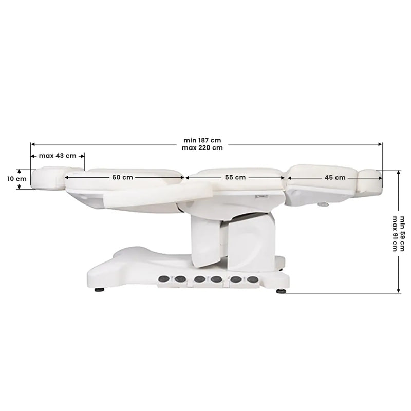 ACTIVESHOP ELEKTRISCHE KOSMETIKLIEGE AZZURRO 708B EXCLUSIVE 4 MOTOREN BEHEIZT