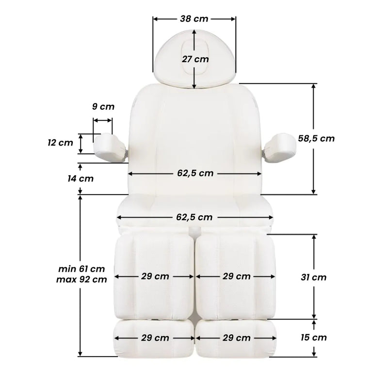 ACTIVESHOP ELEKTRISCHE KOSMETIKLIEGE AZZURRO 708BS PEDI PRO EXCLUSIVE 3 MOTOREN BEHEIZT