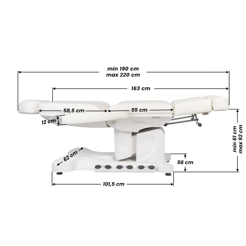 ACTIVESHOP ELEKTRISCHE KOSMETIKLIEGE AZZURRO 708BS PEDI PRO EXCLUSIVE 3 MOTOREN BEHEIZT