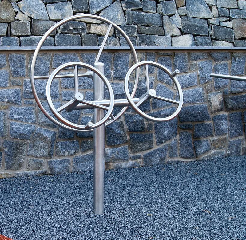 Tolymp exercise device wheel triple