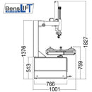 Benslift Reifenmontagemaschine BL300T