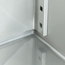 MAXIMA Gastro Gefrierschrank - 1400 l - 6 Einstellbare Regale (2/1 GN) - auf Rädern - inkl. Regale