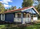 Butenas Ferienhaus KNÜLLWALD 60 mit Terrasse