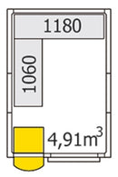 NordCap shelving system Z 140-230 / 144-234