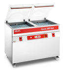 Valko Doppelkammervakuumierer, FAVOLA 500 TWIN 100, 2 Kammern mit je einer Schweißleiste 500 mm/je Kammer, Pumpe 100 m³/h, 1410V170