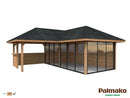 Palmako Bianca 24,9 m2 Set 223 Slide