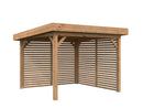 Palmako Gartenhaus Lenna 8,3 m² Set 302 aus Holz, 28 mm