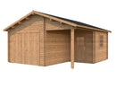 Palmako Roger 21,9+5,2 m2 mit Holztor
