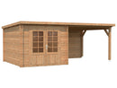 Palmako Gartenhaus Ella 6,9+8,2 m² aus Holz, 28 mm