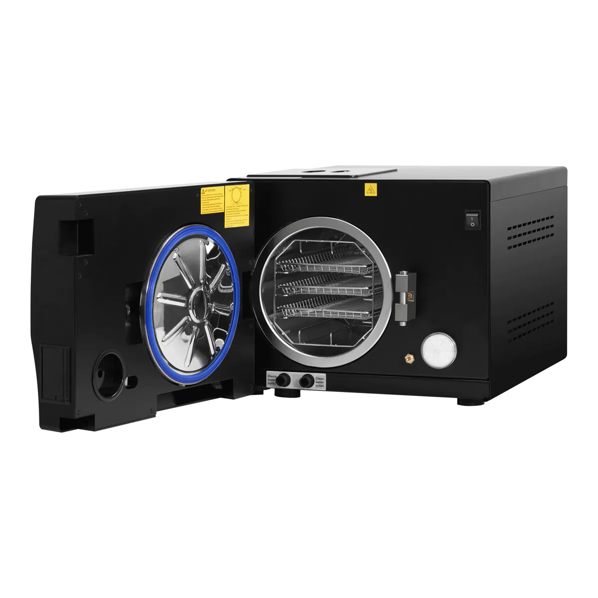 LAFOMED AUTOKLAV STANDARD LINE LFSS08AA LED MIT DRUCKER 8 L KL. B MEDICAL SCHWARZ