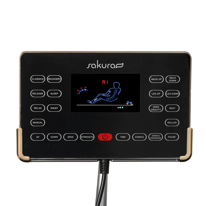 ACTIVESHOP Sakura Massagesessel Luxury 808 schwarz-beige