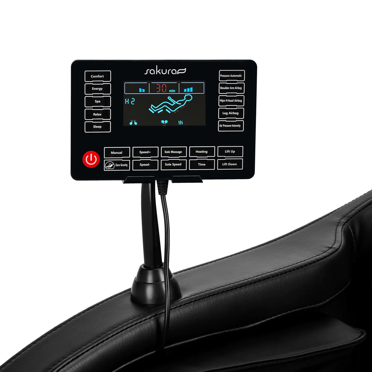 SAKURA Massagesessel Classic 305 schwarz