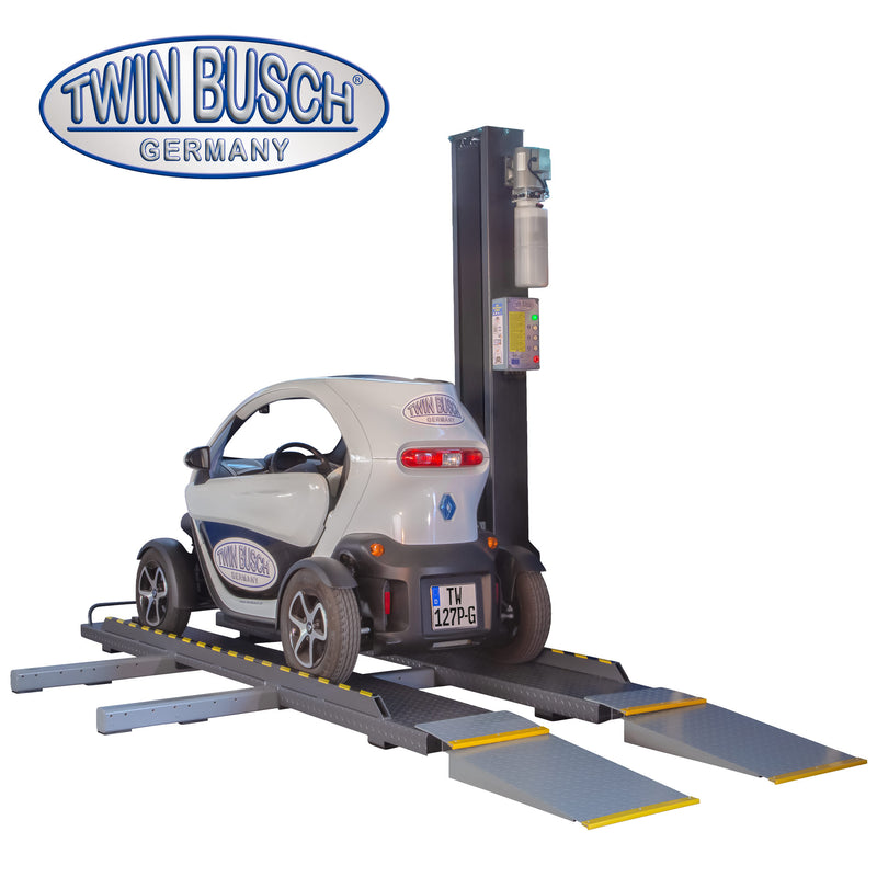 Twinbusch 1-Säulen-Parkhebebühne - 2.7 t - GREY-Line