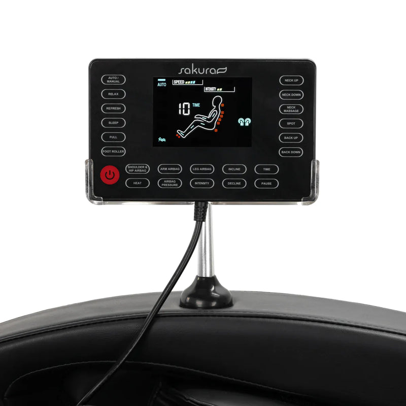ACTIVESHOP Sakura Massagesessel Standard 801 schwarz-rot