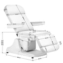 ACTIVESHOP Elektr. Kosmetikstuhl Azzurro 891 Weiß