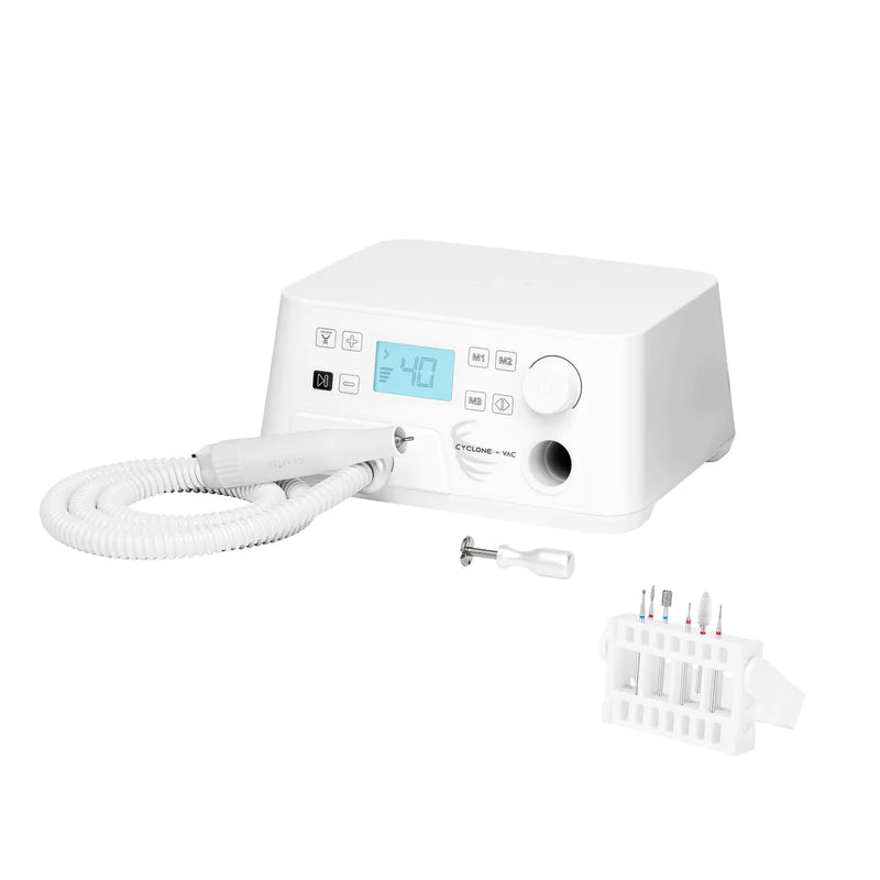 ACTIVESHOP Saeyang Marathon Cyclone-Vac Nagelfräser mit Absorber + Podoset