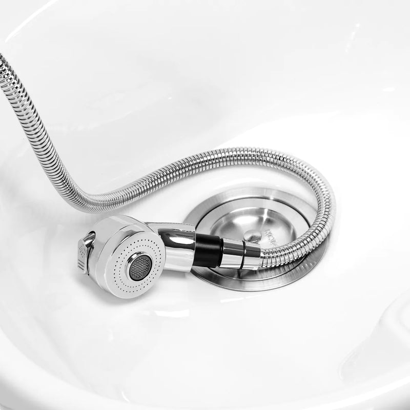 ACTIVESHOP Gabbiano elektrische Friseurwaschanlage TRYCHO braun