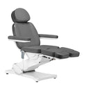 ACTIVESHOP Elektrische Kosmetikliege SILLON CLASSIC 3 Motoren mit Pedi-Wiege grau