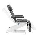 ACTIVESHOP Elektrische Kosmetikliege SILLON CLASSIC 3 Motoren mit Pedi-Wiege grau