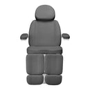 ACTIVESHOP Elektrische Kosmetikliege SILLON CLASSIC 3 Motoren mit Pedi-Wiege grau