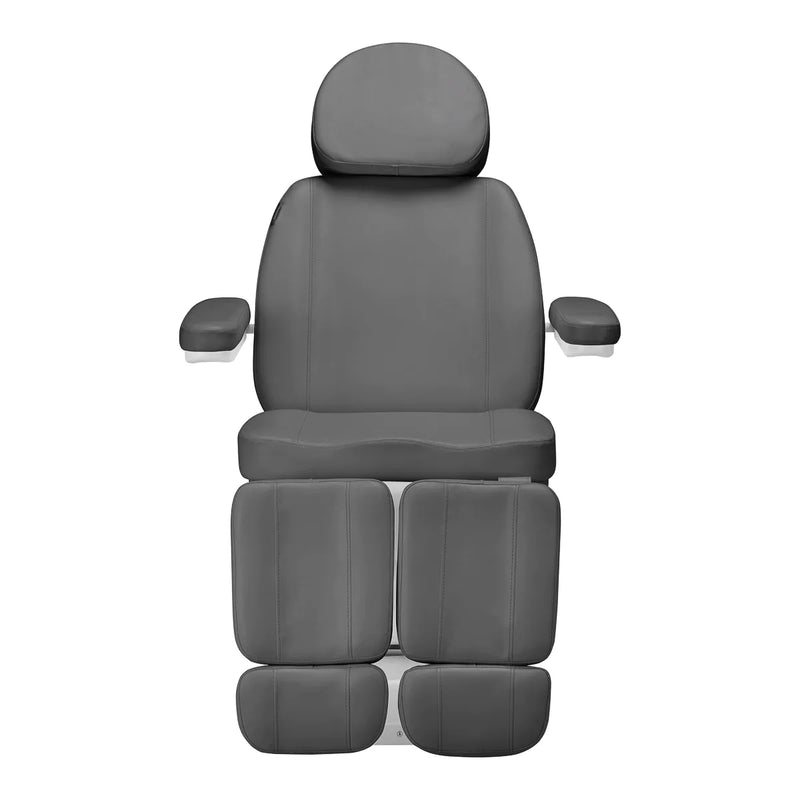 ACTIVESHOP Elektrische Kosmetikliege SILLON CLASSIC 3 Motoren mit Pedi-Wiege grau