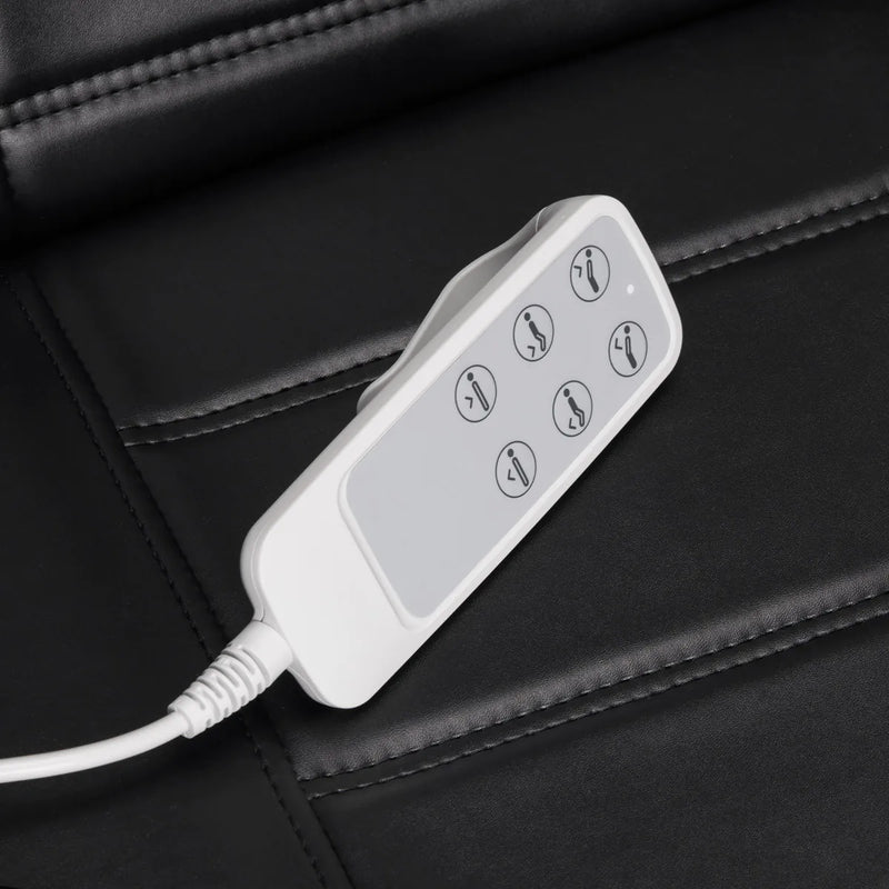 ACTIVESHOP Elektrische Kosmetikliege SILLON Lux 273b + Hocker 304 Schwarz