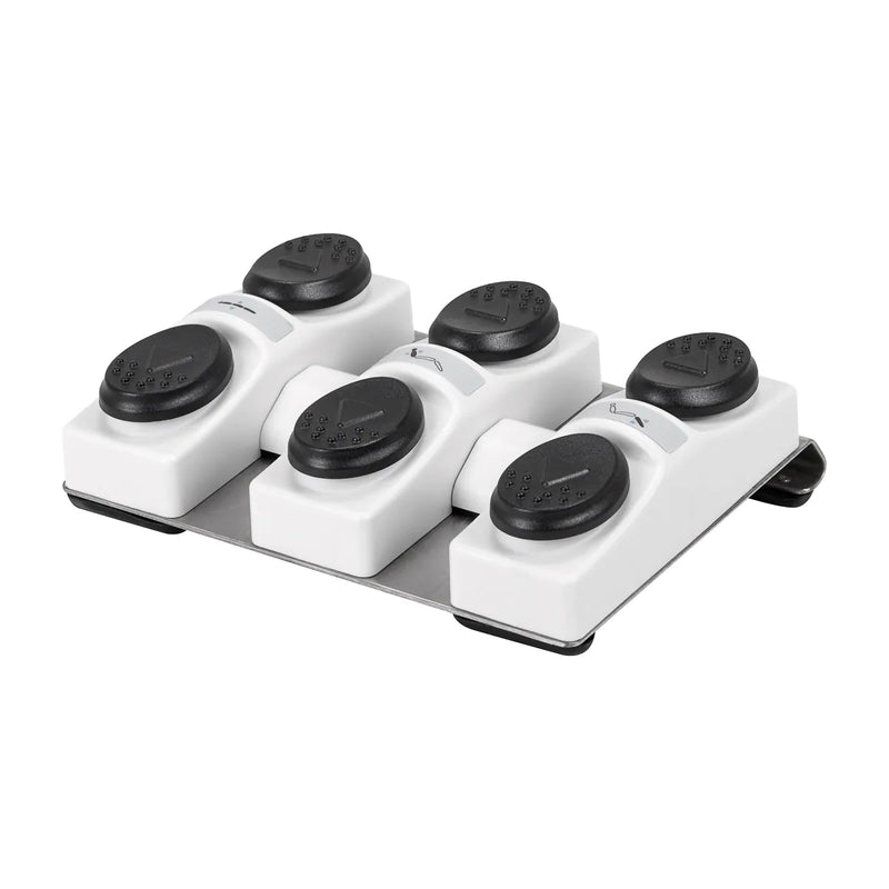 ACTIVESHOP Azzurro 803D 3-motoriger elektrifizierter Kosmetikliege grau