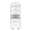 ACTIVESHOP KIT Saeyang Marathon Cyclone-Vac Nagelfräser mit Absorber + Minischrank 969 weiß