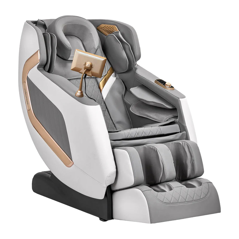 ACTIVESHOP Sakura Massagesessel Classic 802A Weiß-Grau