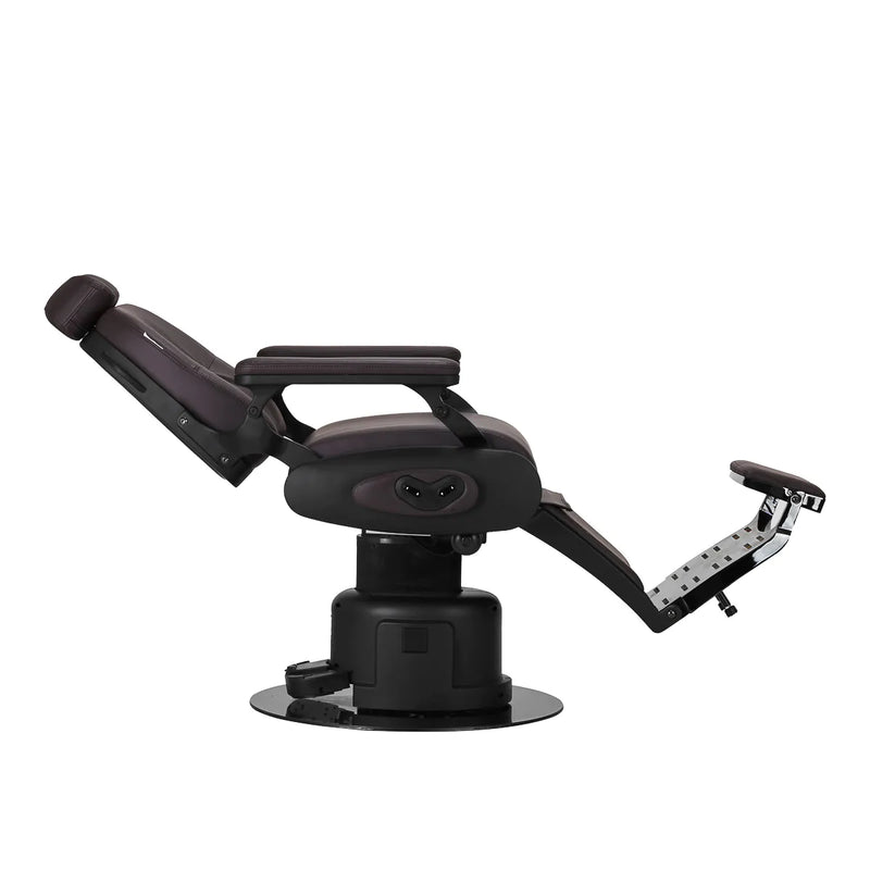 ACTIVESHOP Elektrischer Barberstuhl Gabbiano Duke Braun