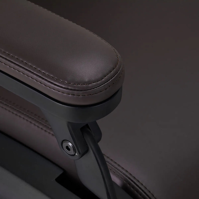 ACTIVESHOP Elektrischer Barberstuhl Gabbiano Duke Braun