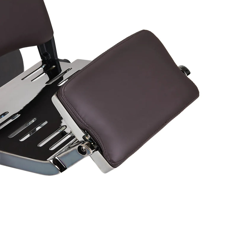 ACTIVESHOP Elektrischer Barberstuhl Gabbiano Duke Braun