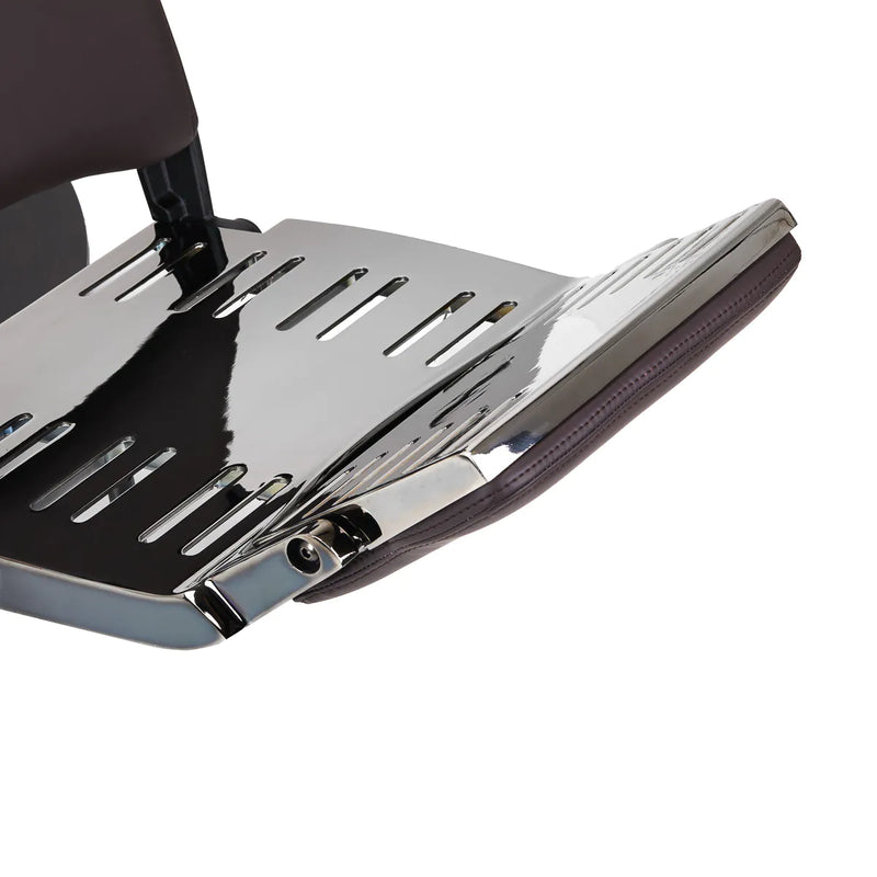 ACTIVESHOP Elektrischer Barberstuhl Gabbiano Duke Braun